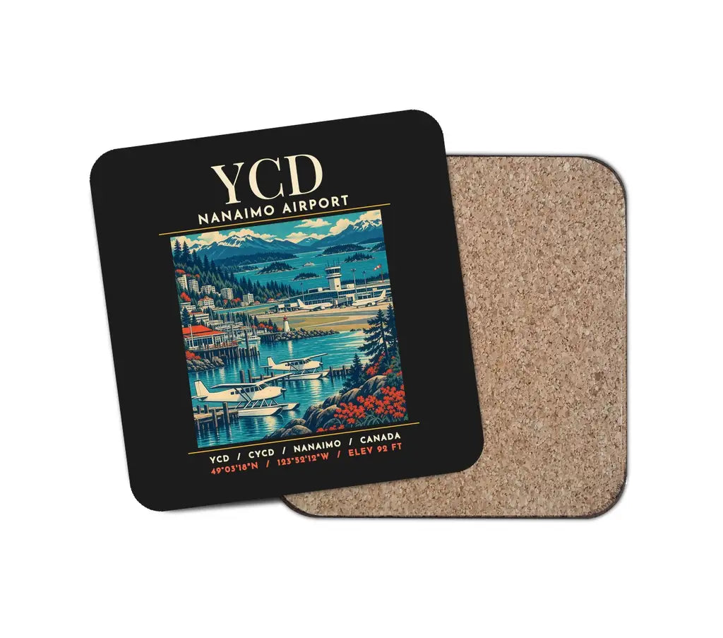 YCD - Poster - Coaster - Black