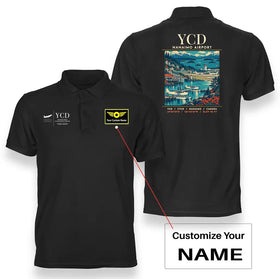 Nanaimo Airport (YCD) Premium Polo T-Shirts