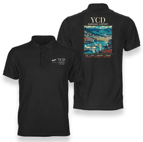 Nanaimo Airport (YCD) Premium Polo T-Shirts