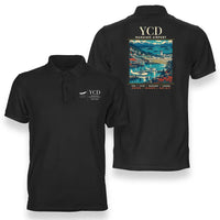 Thumbnail for YCD - Poster - Double-Side Polo - Black