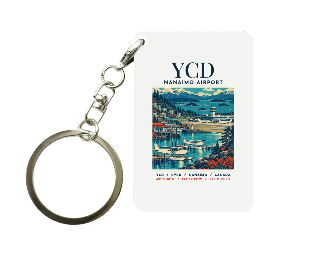 YCD - Poster - Key Chain - White