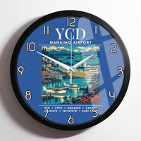 Thumbnail for YCD - Poster - Wall Clock Framed - Blue