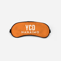 Thumbnail for Nanaimo Airport (YCD) Sleep Masks - Sleep Mask - Code - Orange