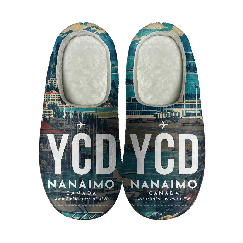 Nanaimo Airport (YCD) Slippers & Flip Flops - Slippers - Cotton - Scene - Same