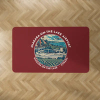 Thumbnail for Niagara District Airport (YCM) Carpets - Carpet Rectangle - Badge - Dark Red