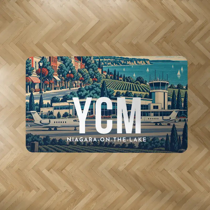 Niagara District Airport (YCM) Carpets - Carpet Rectangle - Scene