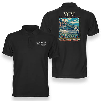 YCM - Poster - Double-Side Polo - Black
