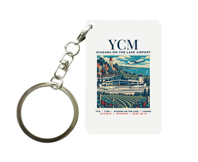 YCM - Poster - Key Chain - White