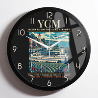 Thumbnail for YCM - Poster - Wall Clock Framed - Black