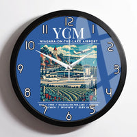 Thumbnail for YCM - Poster - Wall Clock Framed - Blue