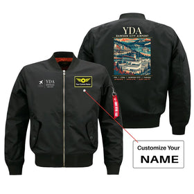 Dawson City Airport (YDA) Bomber Jacket