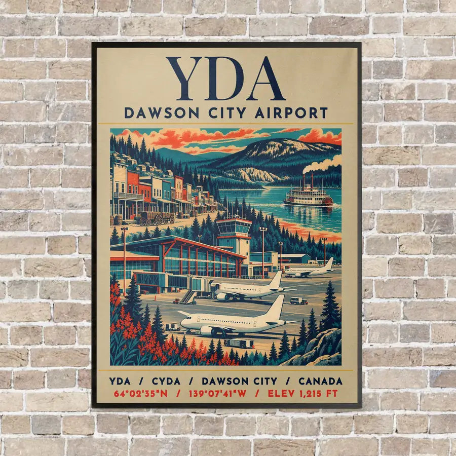YDA - Poster - Canvas Framed - Beige
