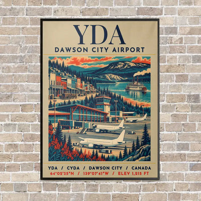 YDA - Poster - Canvas Framed - Beige