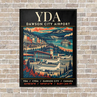 Thumbnail for YDA - Poster - Canvas Framed - Black