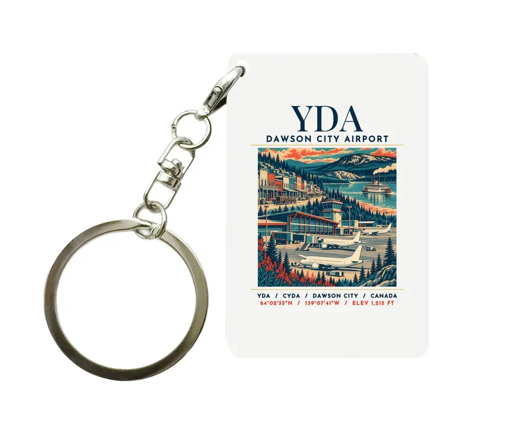YDA - Poster - Key Chain - White