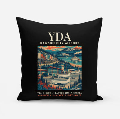YDA - Poster - Pillow - Black