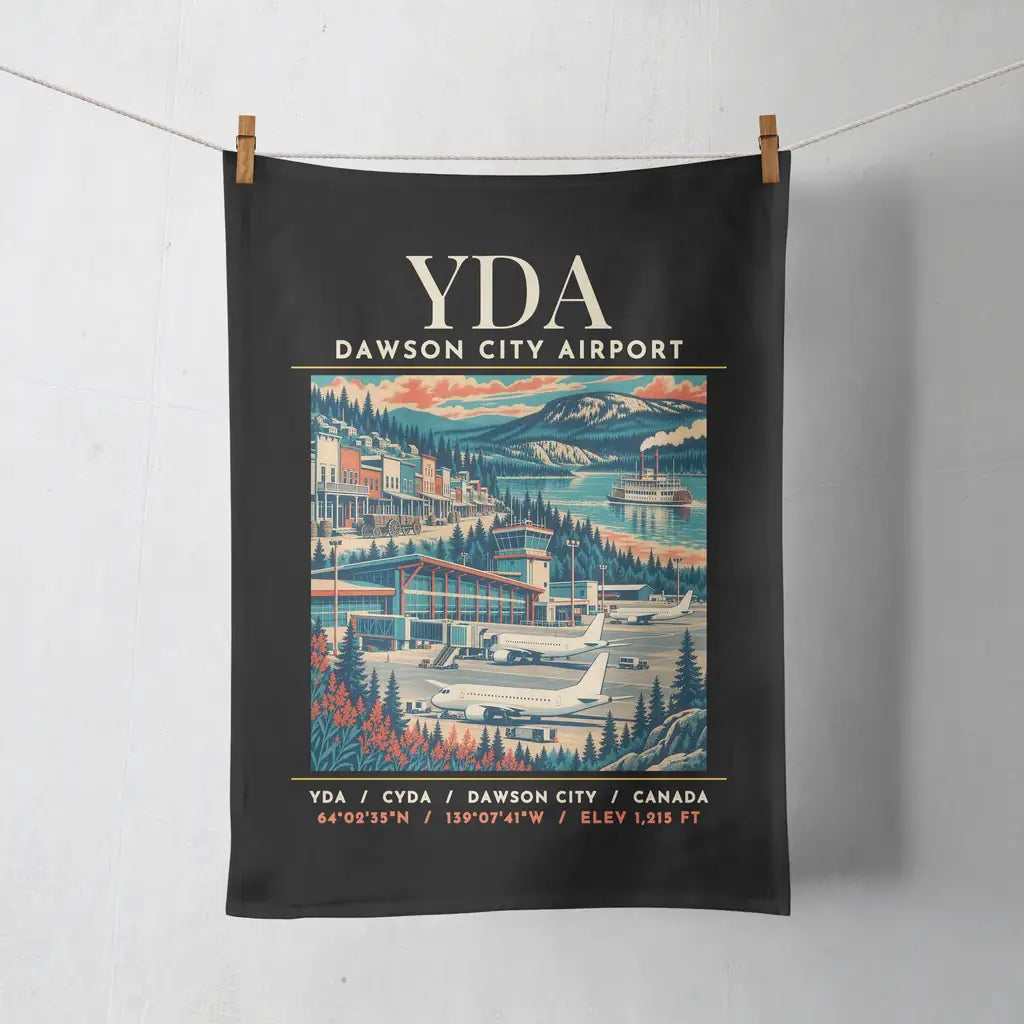 YDA - Poster - Towel - Black
