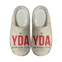 Thumbnail for Dawson City Airport (YDA) Slippers & Flip Flops - Slippers - Cotton - Code - Same - Beige