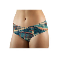 Thumbnail for Dawson City Airport (YDA) Women Panties - Scene - Front