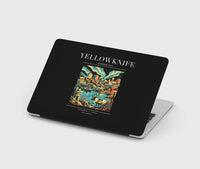 Thumbnail for YELLOWKNIFE - Poster - MacBook Case - Black