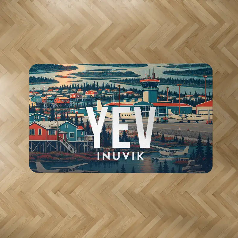 Inuvik (Mike Zubko) Airport (YEV) Carpets - Carpet Rectangle - Scene
