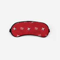 Thumbnail for Inuvik (Mike Zubko) Airport (YEV) Sleep Masks - Sleep Mask - Pattern - Red