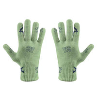 Thumbnail for Fredericton International Airport (YFC) Gloves - Gloves - Full - Pattern - Light Green