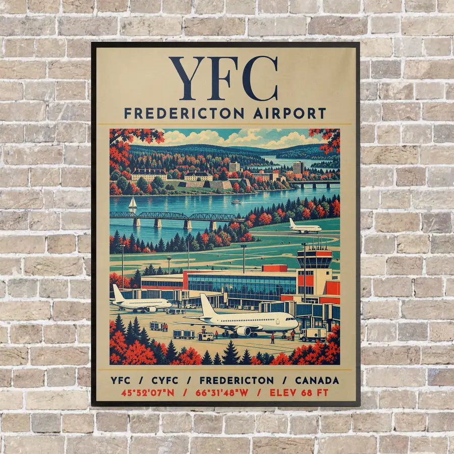 YFC - Poster - Canvas Framed - Beige