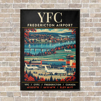 Thumbnail for YFC - Poster - Canvas Framed - Black