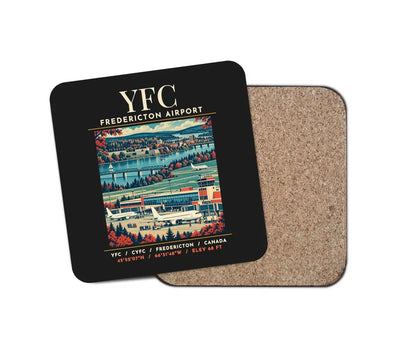 YFC - Poster - Coaster - Black