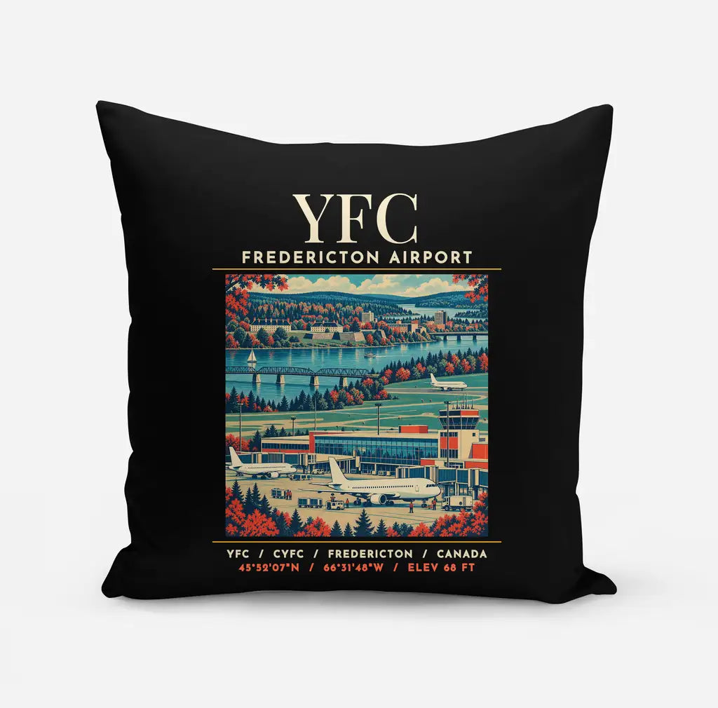 YFC - Poster - Pillow - Black