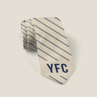 Thumbnail for Fredericton International Airport (YFC) Ties - Tie - Stripe - Beige
