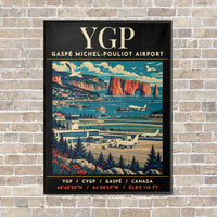 Thumbnail for YGP - Poster - Canvas Framed - Black