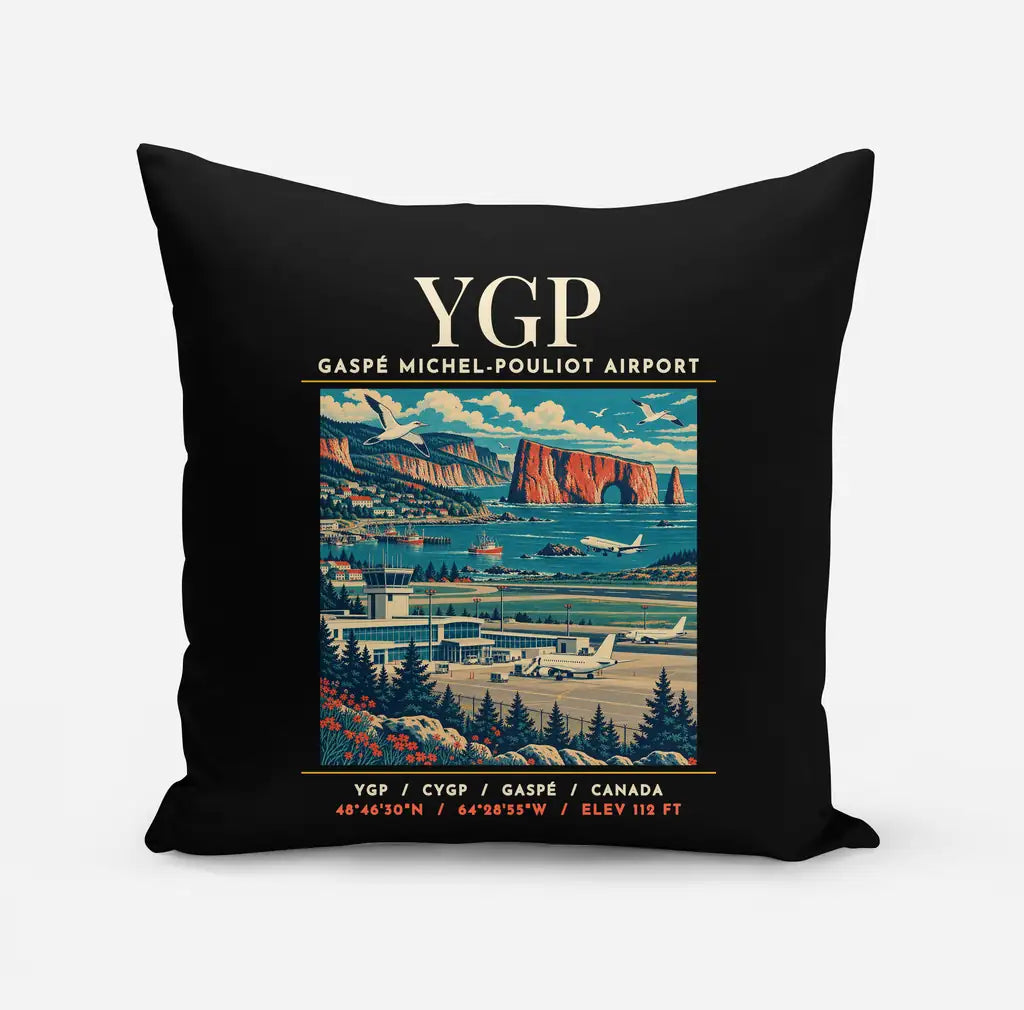 YGP - Poster - Pillow - Black