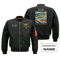 Thumbnail for YGR - Poster - Bomber Jacket - Black + NAME