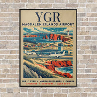 Thumbnail for YGR - Poster - Canvas Framed - Beige