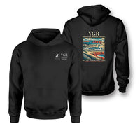 Thumbnail for YGR - Poster - Double-Side Hoodie - Black