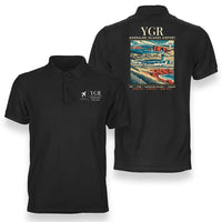 Thumbnail for YGR - Poster - Double-Side Polo - Black
