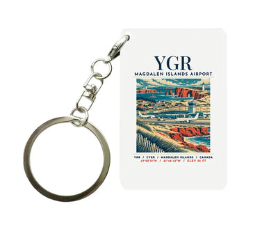 YGR - Poster - Key Chain - White
