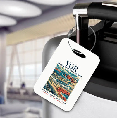YGR - Poster - Luggage Tag - White