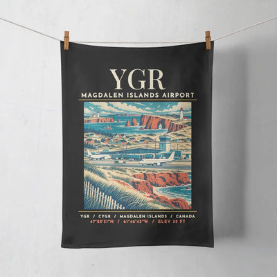 YGR - Poster - Towel - Black