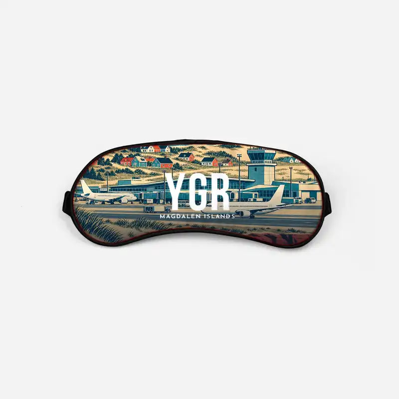 Magdalen Islands Airport (YGR) Sleep Masks - Sleep Mask - Scene