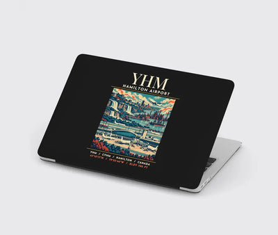 YHM - Poster - MacBook Case - Black