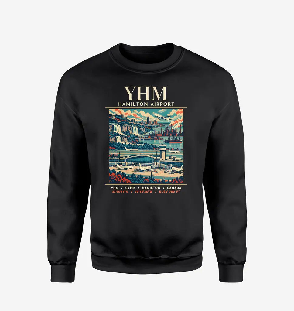 YHM - Poster - Sweatshirt - Black