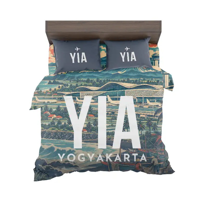 Yogyakarta International Airport (YIA) Bedding Sets & Blankets - Bedding Set - Scene