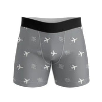 Thumbnail for Yogyakarta International Airport (YIA) Men Boxers - Pattern - Gray