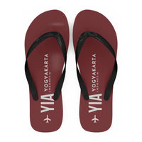 Thumbnail for Yogyakarta International Airport (YIA) Slippers & Flip Flops - Slippers - Flip Flops - Code - Dark Red