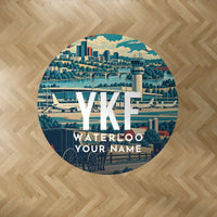Thumbnail for Waterloo Region International Airport (YKF) Carpets - Carpet Round - Scene + Name