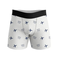 Thumbnail for Waterloo Region International Airport (YKF) Men Boxers - Pattern - White