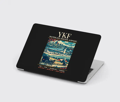 YKF - Poster - MacBook Case - Black
